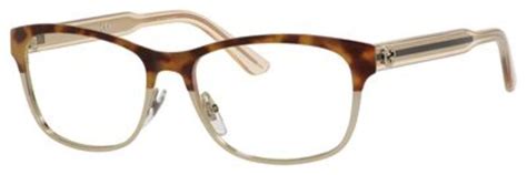 Gucci GG 4274 Eyeglasses FRAMES GXP Havana Rose Gold 